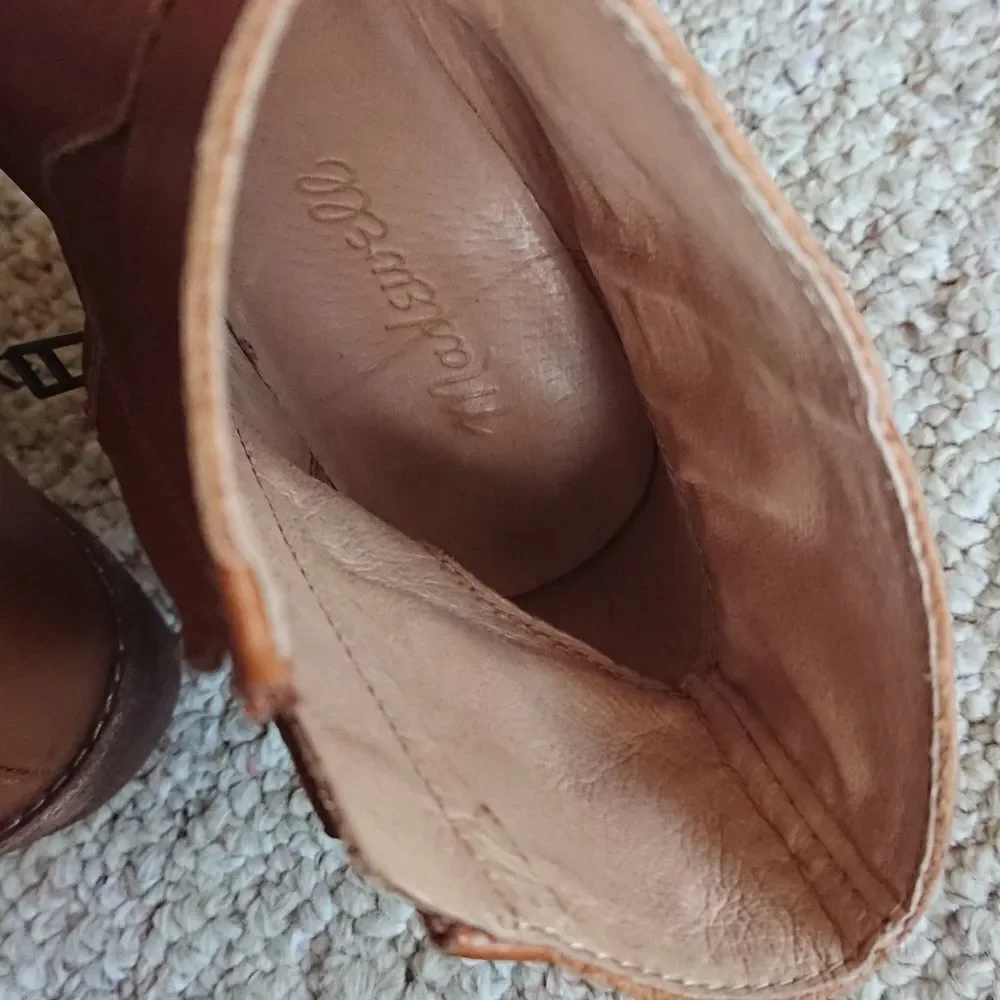 Madewell The Darcy brown Ankle Boot size 5.5
